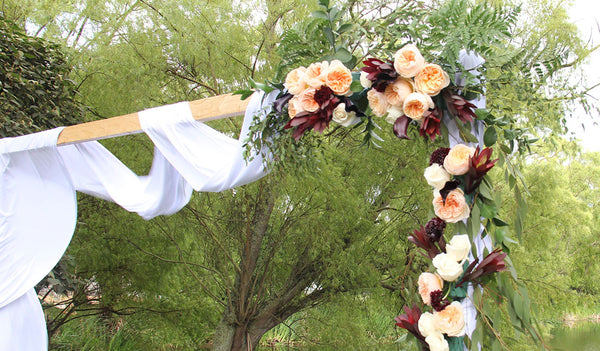 DIY wedding arch ideas for your spring wedding