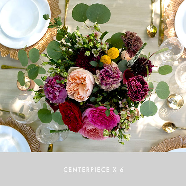 Centerpiece x6 | Enchanted Summer – Enjoy Flowers Events